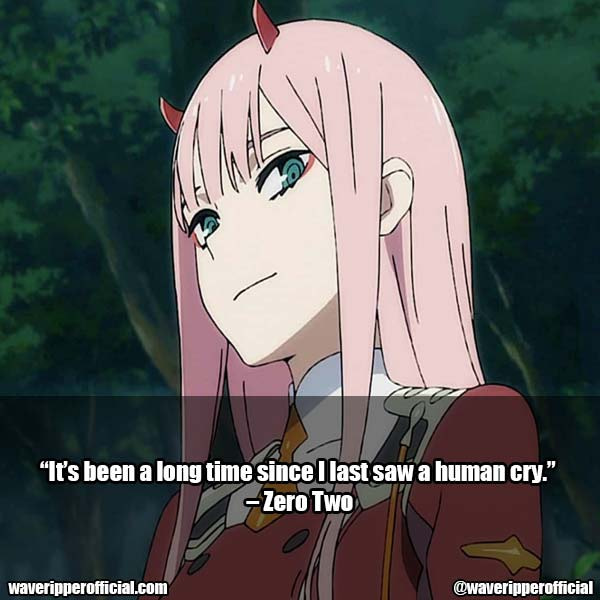 darling in the franxx quotes