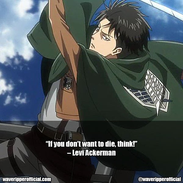 Levi ackerman quotes 2