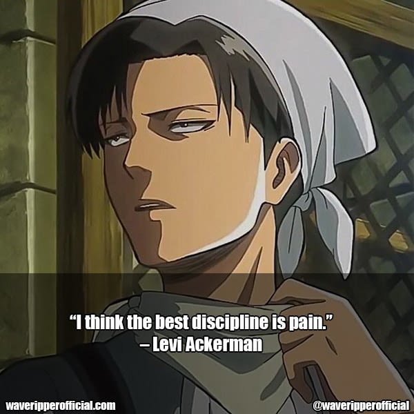 inspiring quotes said by levi