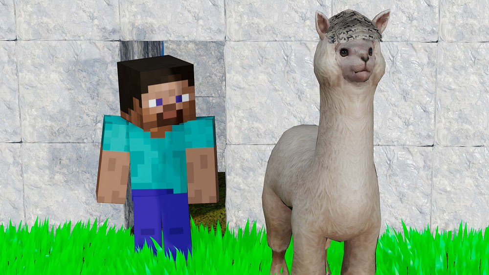 How To Ride a Llama in Minecraft