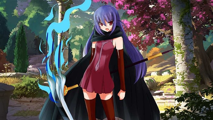 Haqua in her Beautiful Mage Dress