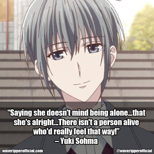 Yuki Sohma quotes 2