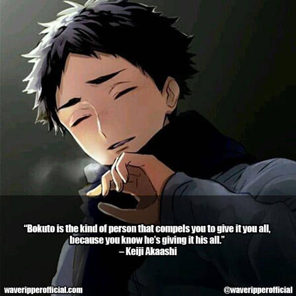 Keiji Akaashi quotes