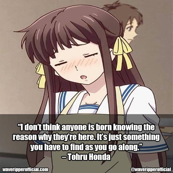 Tohru Honda quotes 7