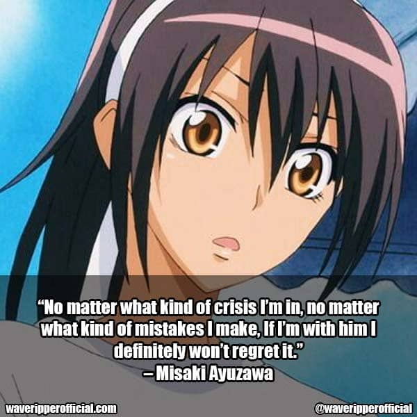 Misaki Ayuzawa quotes