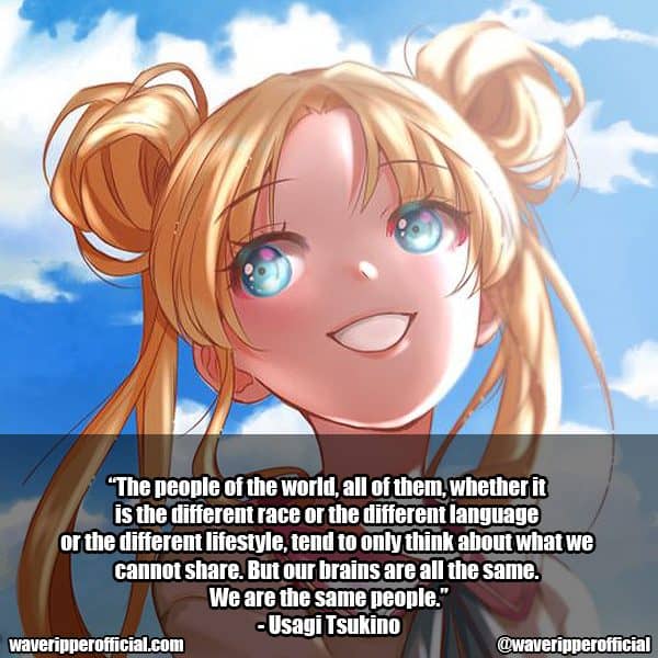 Usagi Tsukino quotes 11 | 35+ Most Meaningful Sailor Moon Quotes That Are Absolute Must Read