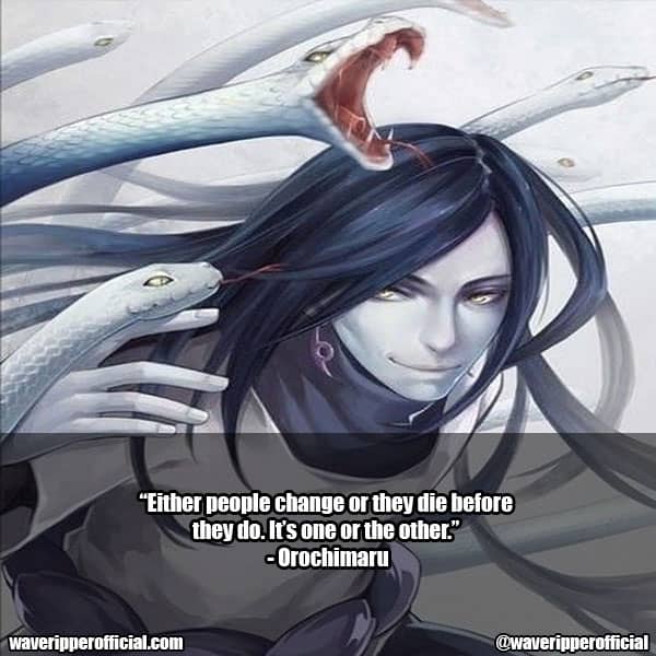Orochimaru Quotes Naruto