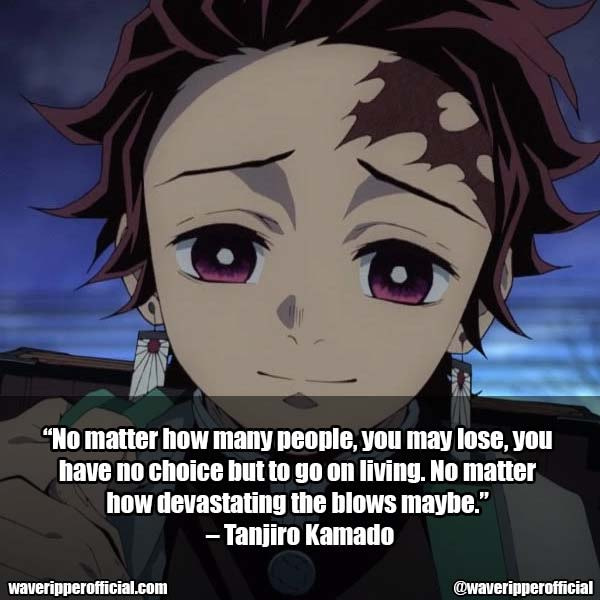 demon slayer Tanjiro quotes