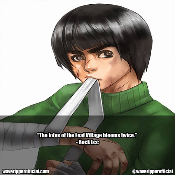 rock lee quotes 8